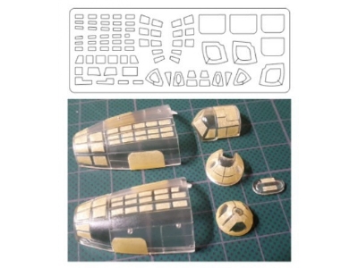 Ilyushin Il-4 Masks (For Zvezda Kits) - image 1