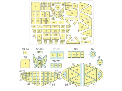 Liore Et Olivier Leo 451 Masks (For Heller And Smer Kits) - image 2
