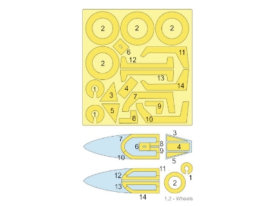 Focke-wulf Fw-190 D Masks (For Ibg Kits) - image 2