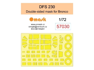 Dfs 230 Double-sided Masks (For Bronco Kits) - image 1