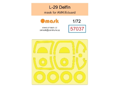 L-29 Delfín Mask (For Amk/Eduard) - image 1