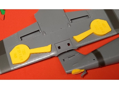 Bf 109 F/G/K Wheel Bay Plugs (For Trumpeter) - image 2