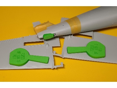 Bf 109 G Wheel Bay Plugs (For Revell 04665, 04888, 03829) - image 2