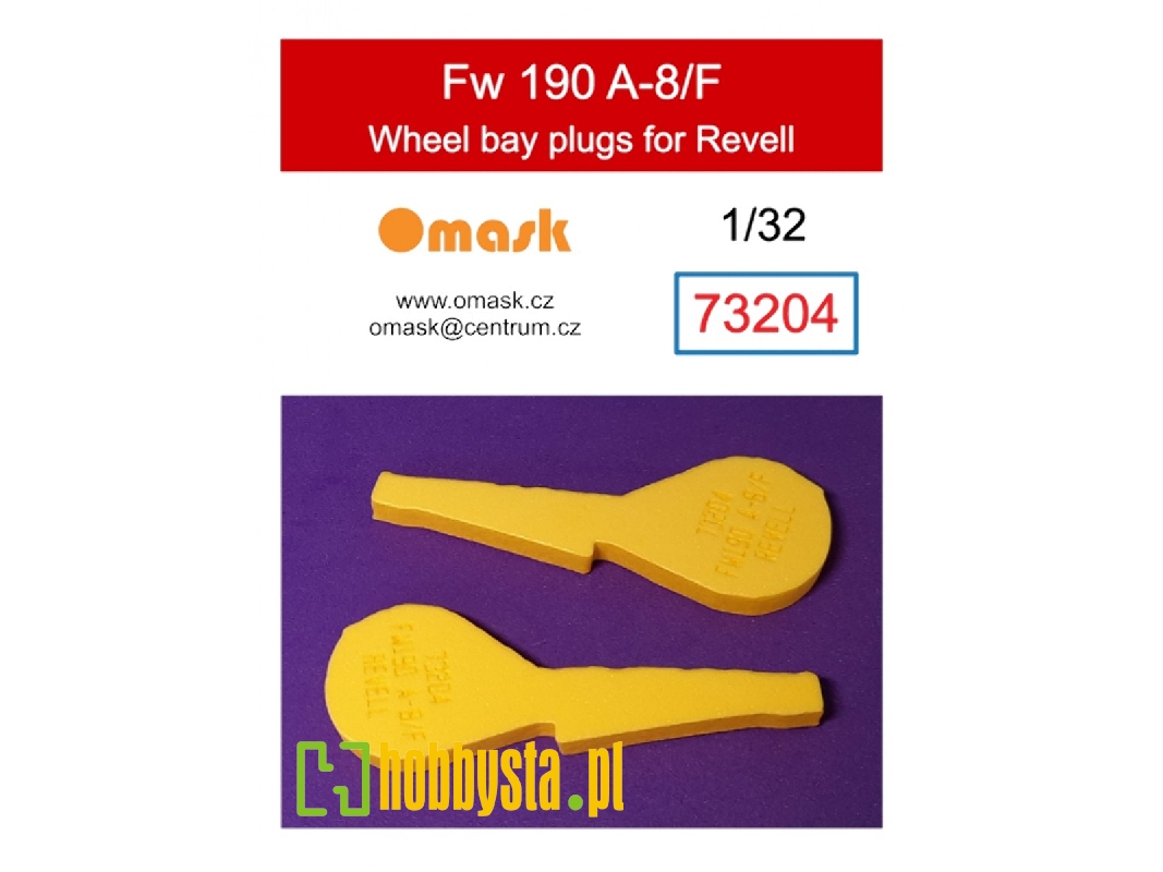 Fw 190 A-8/F Wheel Bay Plugs (For Revell 03874, 03926, 04869) - image 1 Fw 190 A-8/F Wheel Bay Plugs (For Revell 03874, 03926, 04869) - image 1