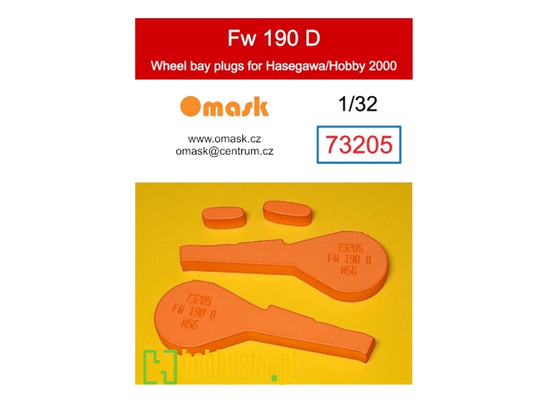 Fw 190 D Wheel Bay Plugs (For Hasegawa/Hobby 2000) - image 1 Fw 190 D Wheel Bay Plugs (For Hasegawa/Hobby 2000) - image 1