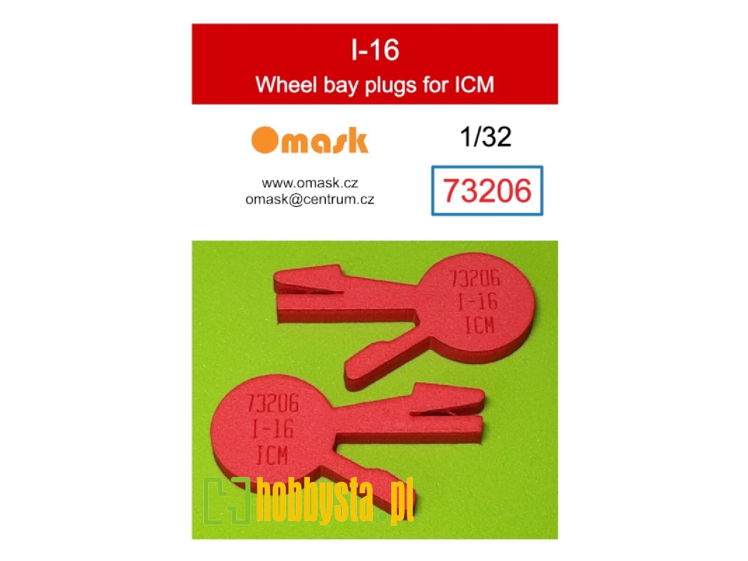 I-16 Wheel Bay Plugs (For Icm) - image 1 I-16 Wheel Bay Plugs (For Icm) - image 1