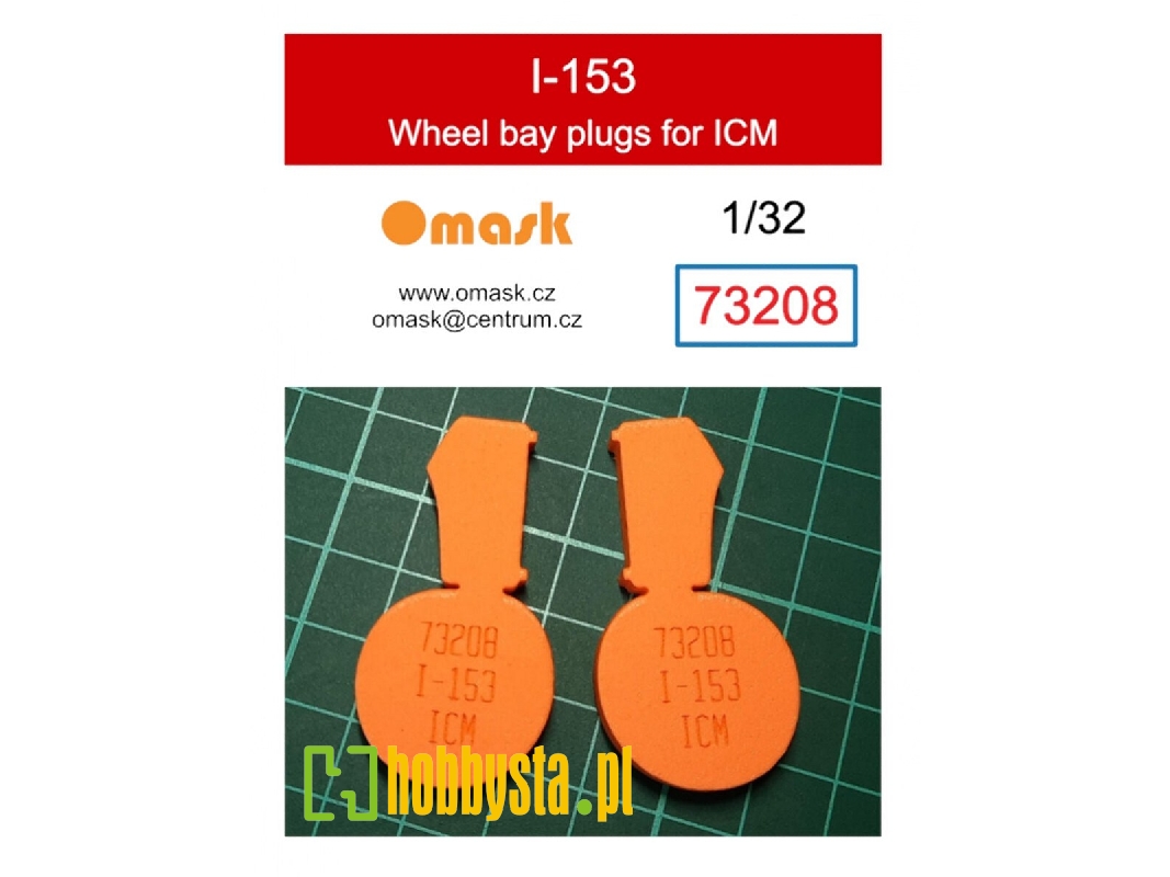 Polikarpov I-153 - Wheel Bay Plugs (For Icm) - image 1 Polikarpov I-153 - Wheel Bay Plugs (For Icm) - image 1