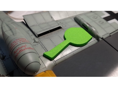 Bf 109 G Wheel Bay Plugs (For Border Model Bf-001) - image 2