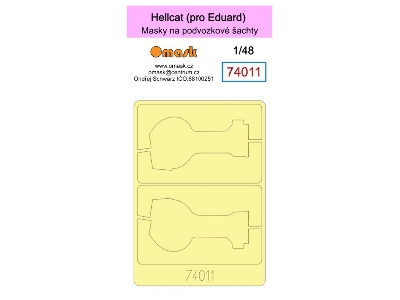 Grumman F6f Hellcat Masks (For Eduard Kits) - image 1