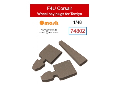 Vought F4u Corsair Wheel Bay Plugs (For Tamiya Kits) - image 1
