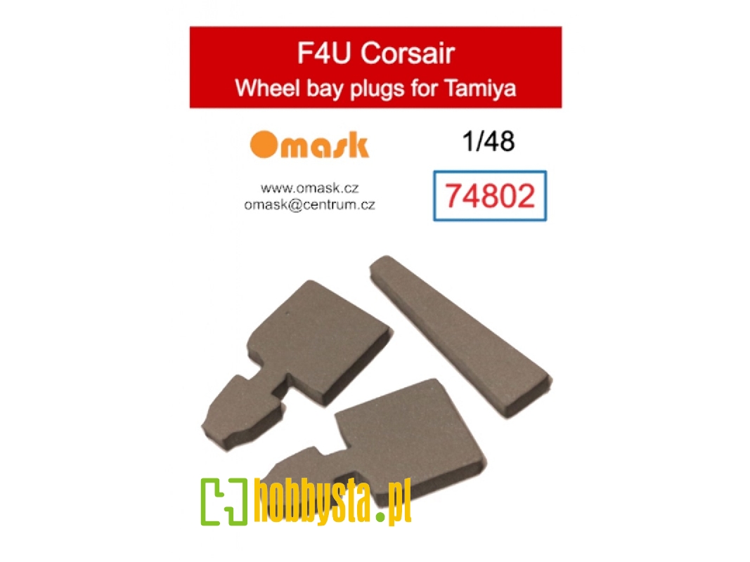 Vought F4u Corsair Wheel Bay Plugs (For Tamiya Kits) - image 1 Vought F4u Corsair Wheel Bay Plugs (For Tamiya Kits) - image 1