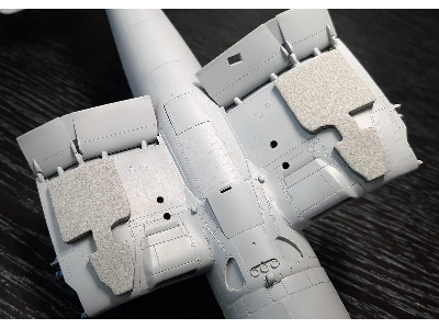 Vought F4u Corsair Wheel Bay Plugs (For Tamiya Kits) - image 2