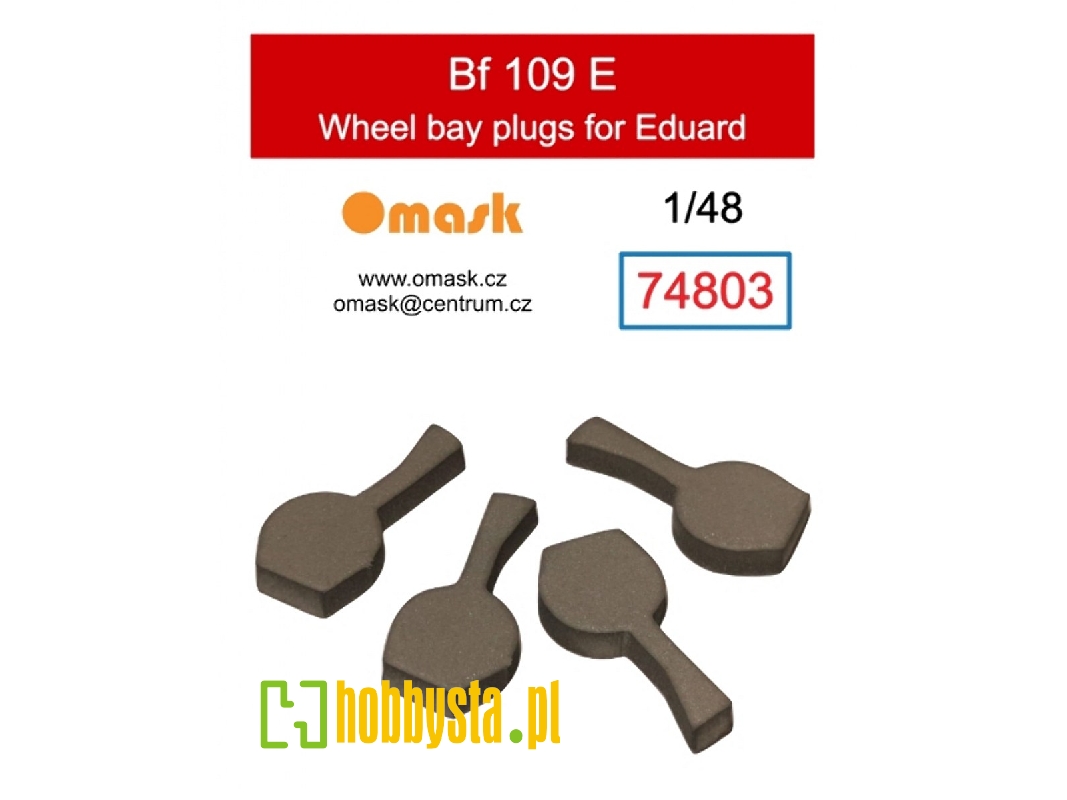 Messerschmitt Bf-109 E Wheel Bay Plugs (For Eduard Kits) - image 1 Messerschmitt Bf-109 E Wheel Bay Plugs (For Eduard Kits) - image 1