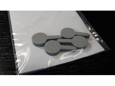 Supermarine Spitfire Mk.I / Mk.Ii Wheel Bay Plugs (For Eduard Kits) - image 2