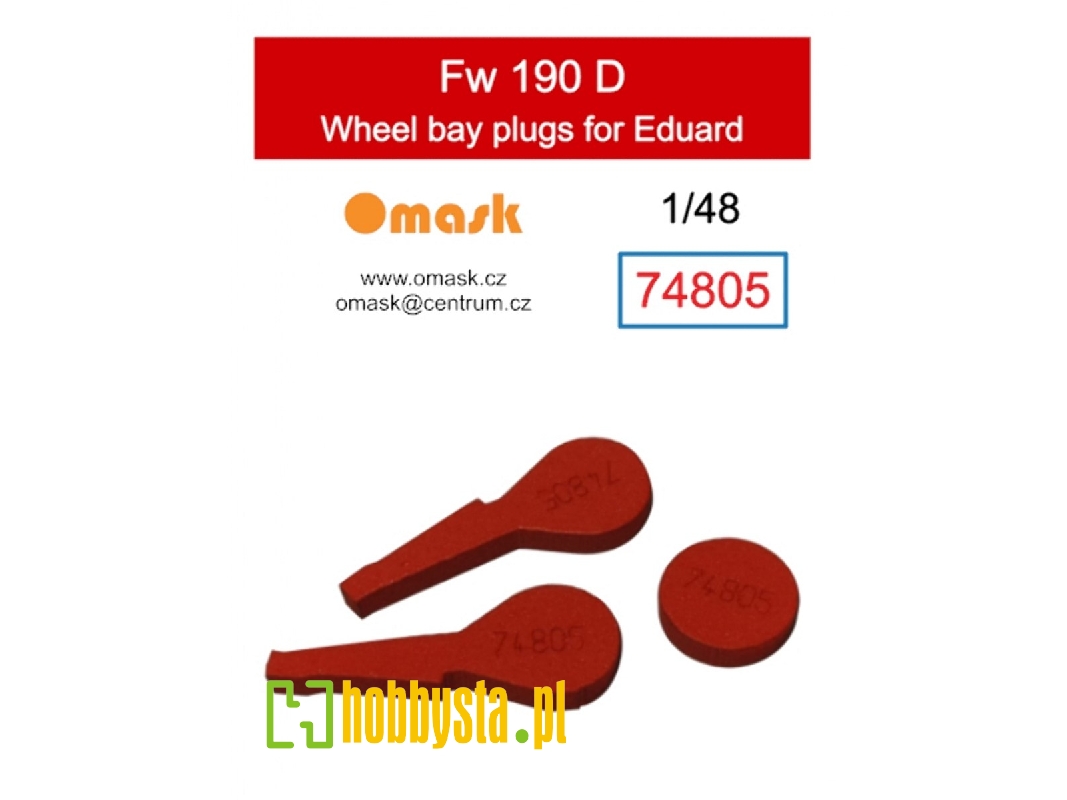 Focke-wulf Fw-190 D Wheel Bay Plugs (For Eduard Kits) - image 1 Focke-wulf Fw-190 D Wheel Bay Plugs (For Eduard Kits) - image 1