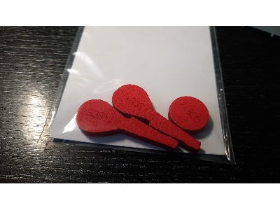 Focke-wulf Fw-190 D Wheel Bay Plugs (For Eduard Kits) - image 2