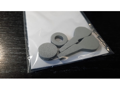 Focke-wulf Fw-190 A-5 / A-6 Wheel Bay Plugs (For Eduard Kits) - image 2