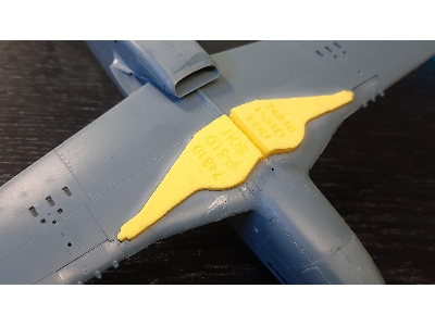 North American P-51 D Mustang Wheel Bay Plugs (For Eduard Kits) - image 3