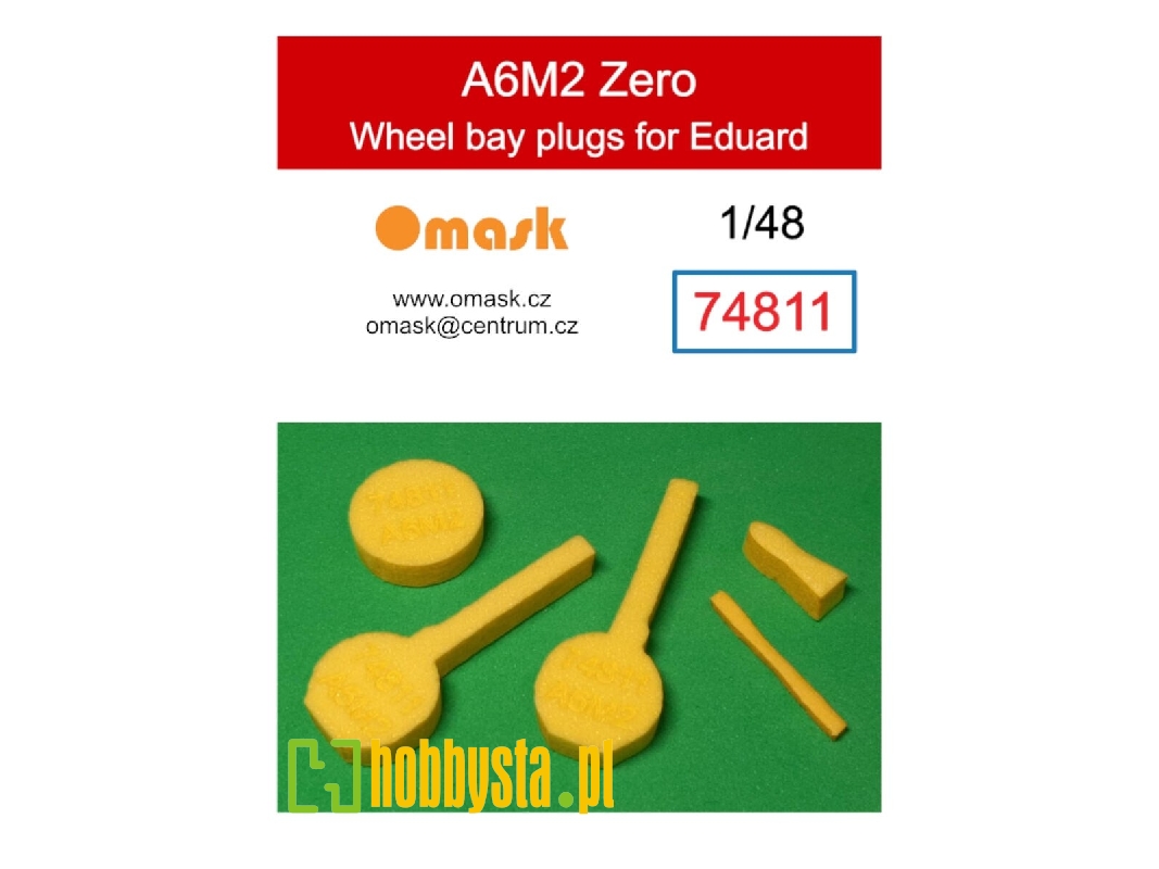 Mitsubushi A6m2 Zero Wheel Bay Plugs (For Eduard Kits) - image 1 Mitsubushi A6m2 Zero Wheel Bay Plugs (For Eduard Kits) - image 1