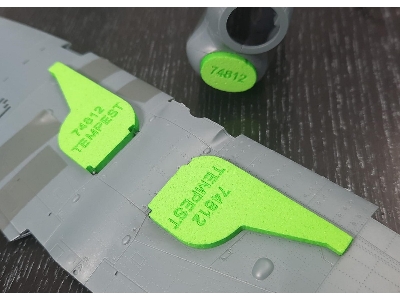 Hawker Tempest Mk.V Wheel Bay Plugs (For Eduard Kits) - image 5