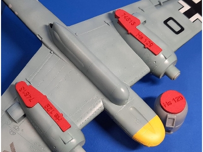 Henschel Hs 129 Wheel Bay Plugs (For Hasegawa / Mn Hobby / Hobby 2000 / Revell Kits) - image 2