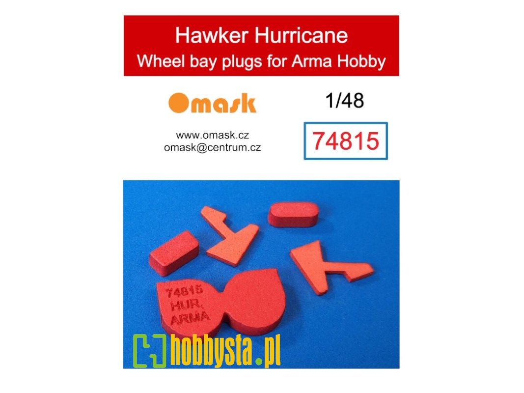 Hawker Hurricane Wheel Bay Plugs (For Arma Hobby Kits) - image 1 Hawker Hurricane Wheel Bay Plugs (For Arma Hobby Kits) - image 1