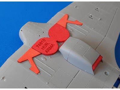 Hawker Hurricane Wheel Bay Plugs (For Arma Hobby Kits) - image 2