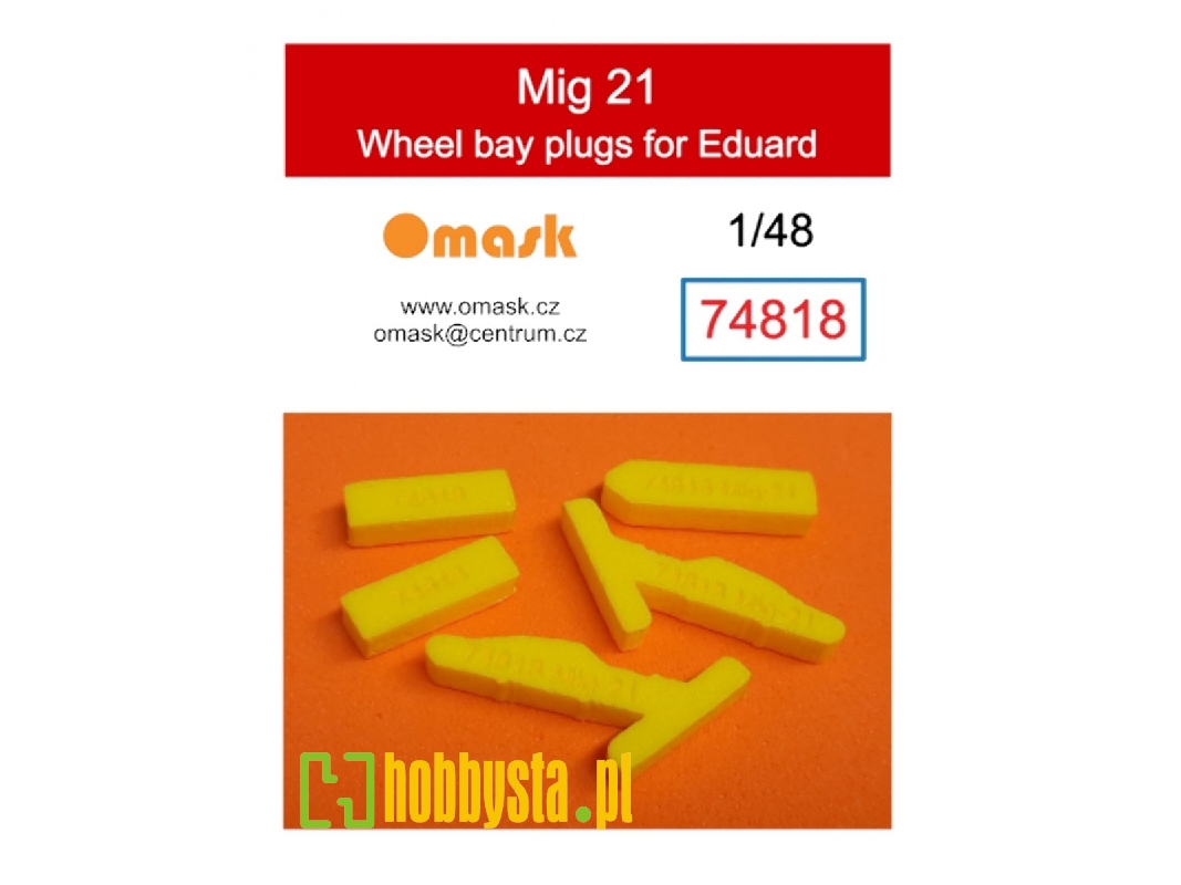 Mig 21 Wheel Bay Plugs (For Eduard) - image 1 Mig 21 Wheel Bay Plugs (For Eduard) - image 1