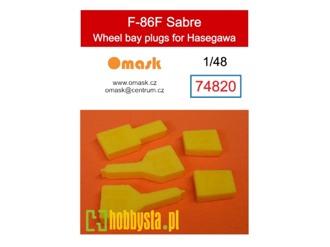 F-86f Sabre Wheel Bay Plugs (For Hasegawa) - image 1 F-86f Sabre Wheel Bay Plugs (For Hasegawa) - image 1