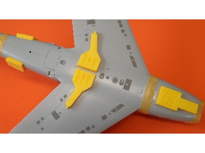 F-86f Sabre Wheel Bay Plugs (For Hasegawa) - image 3