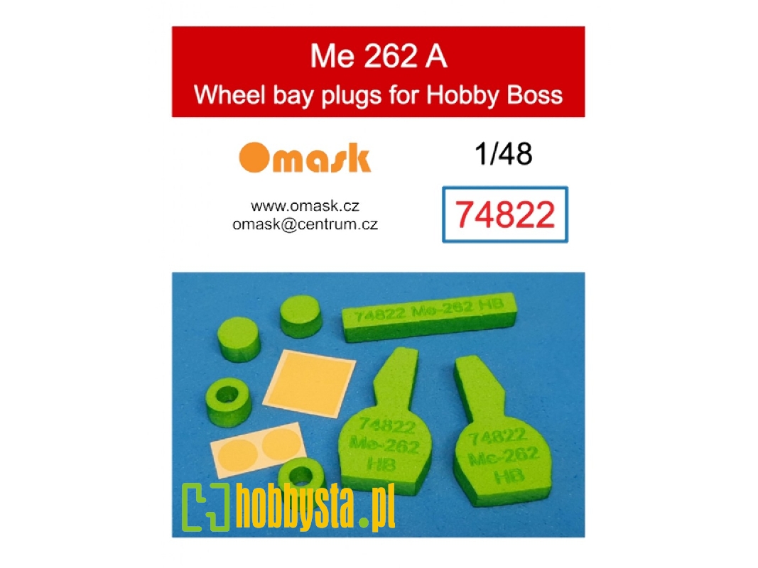 Me-262 A Wheel Bay Plugs (For Hobby Boss) - image 1 Me-262 A Wheel Bay Plugs (For Hobby Boss) - image 1