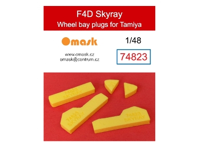 F4d Skyray Wheel Bay Plugs (For Tamiya 61055) - image 1