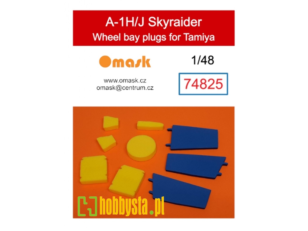 A-1h/J Skyraider Wheel Bay Plugs (For Tamiya 61058, 61073) - image 1 A-1h/J Skyraider Wheel Bay Plugs (For Tamiya 61058, 61073) - image 1