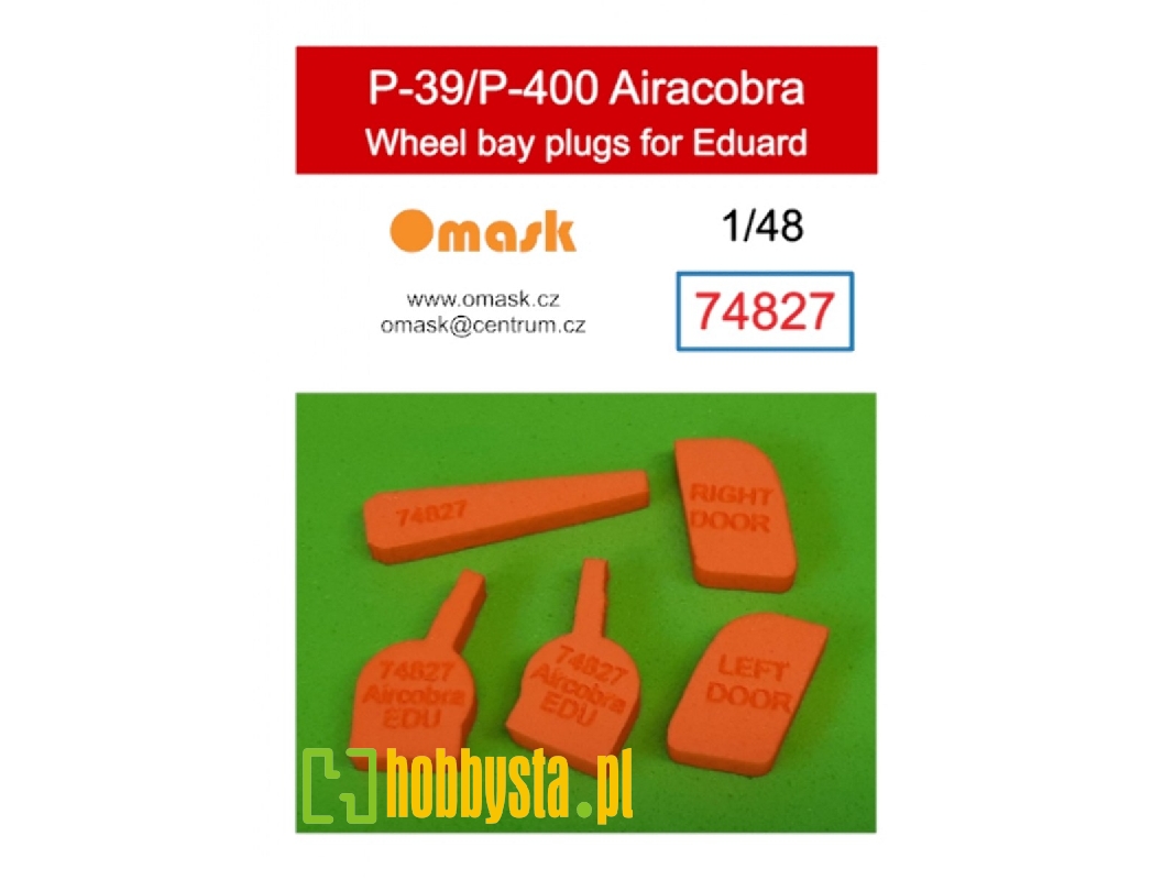 P-39/P-400 Airacobra Wheel Bay Plugs (For Eduard) - image 1 P-39/P-400 Airacobra Wheel Bay Plugs (For Eduard) - image 1