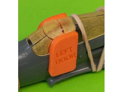 P-39/P-400 Airacobra Wheel Bay Plugs (For Eduard) - image 4