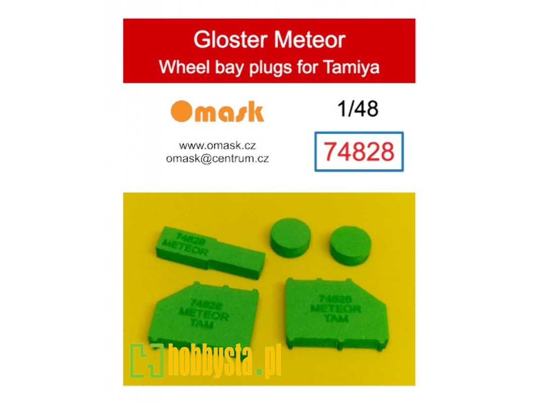 Gloster Meteor Wheel Bay Plugs (For Tamiya 61051, 61065, 61083) - image 1 Gloster Meteor Wheel Bay Plugs (For Tamiya 61051, 61065, 61083) - image 1