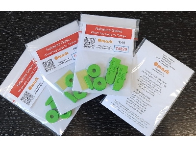 Nakajima Gekko Wheel Bay Plugs (For Tamiya 61078, 61084, 61093) - image 4