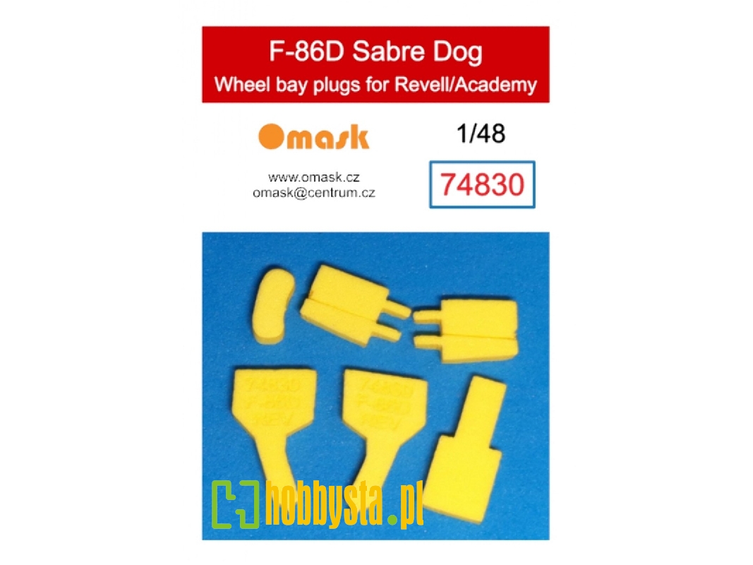 F-86d Sabre Dog Wheel Bay Plugs (For Revell/Academy) - image 1 F-86d Sabre Dog Wheel Bay Plugs (For Revell/Academy) - image 1