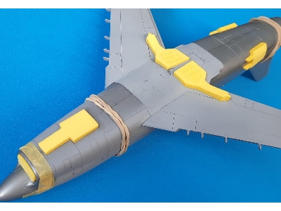 F-86d Sabre Dog Wheel Bay Plugs (For Revell/Academy) - image 3