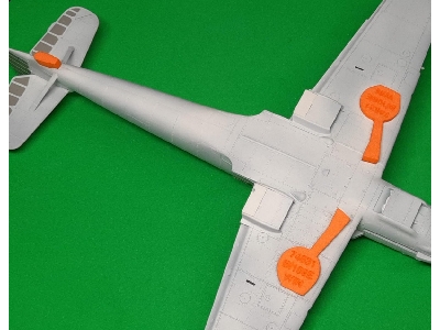 Bf 109 E Wheel Bay Plugs (For Wingsy Kits) - image 3