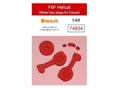 F6f Hellcat Wheel Bay Plugs (For Eduard) - image 1
