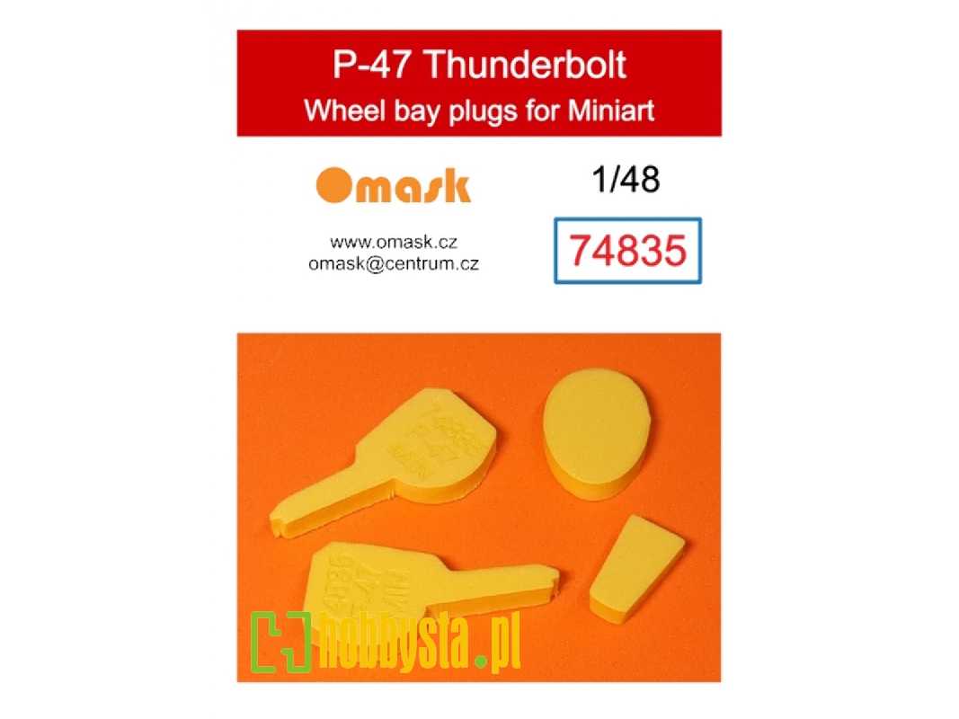 P-47 Thunderbolt Wheel Bay Plugs (For Miniart 48009) - image 1 P-47 Thunderbolt Wheel Bay Plugs (For Miniart 48009) - image 1