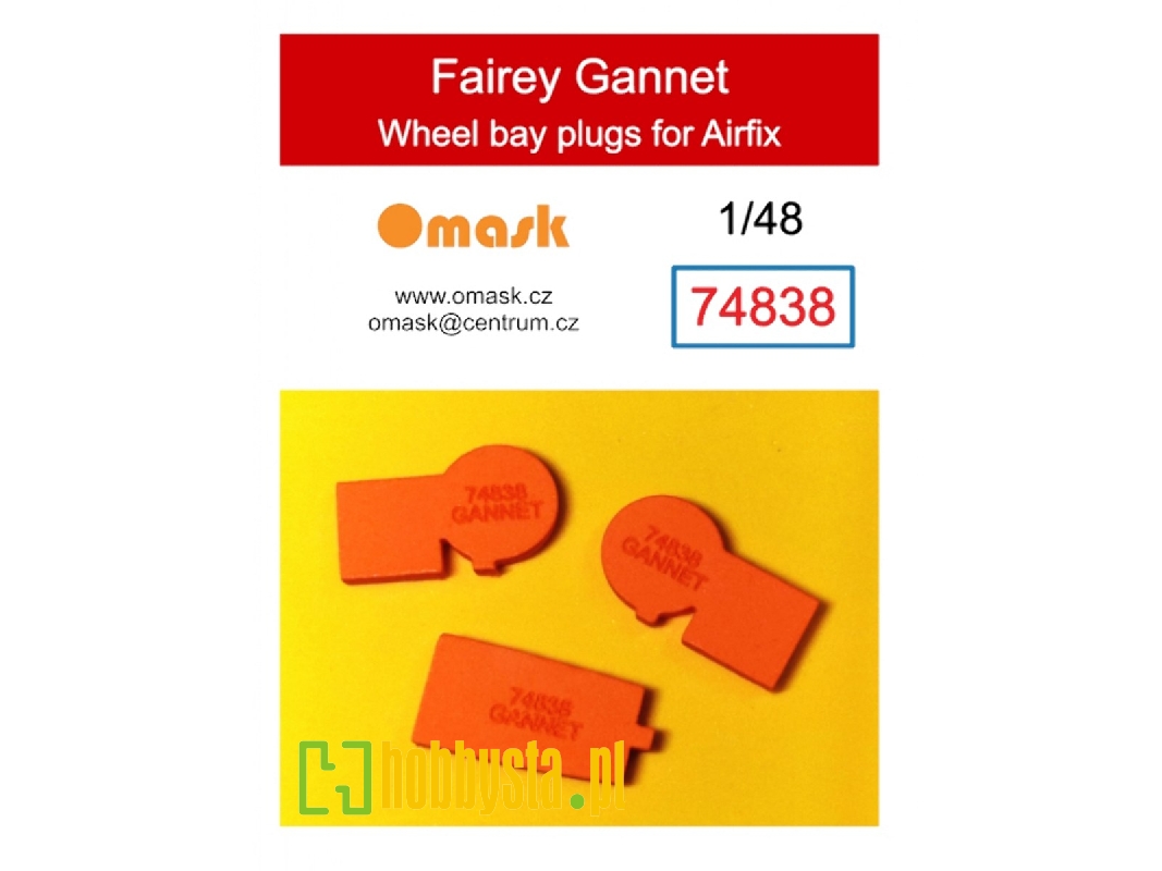 Fairey Gannet Wheel Bay Plugs (For Airfix A11007) - image 1 Fairey Gannet Wheel Bay Plugs (For Airfix A11007) - image 1