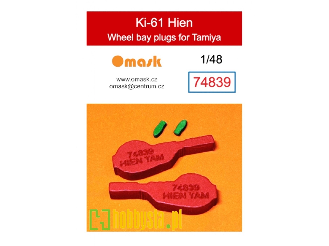 Ki-61 Hien Wheel Bay Plugs (For Tamiya 61115, 25424, 25203) - image 1 Ki-61 Hien Wheel Bay Plugs (For Tamiya 61115, 25424, 25203) - image 1