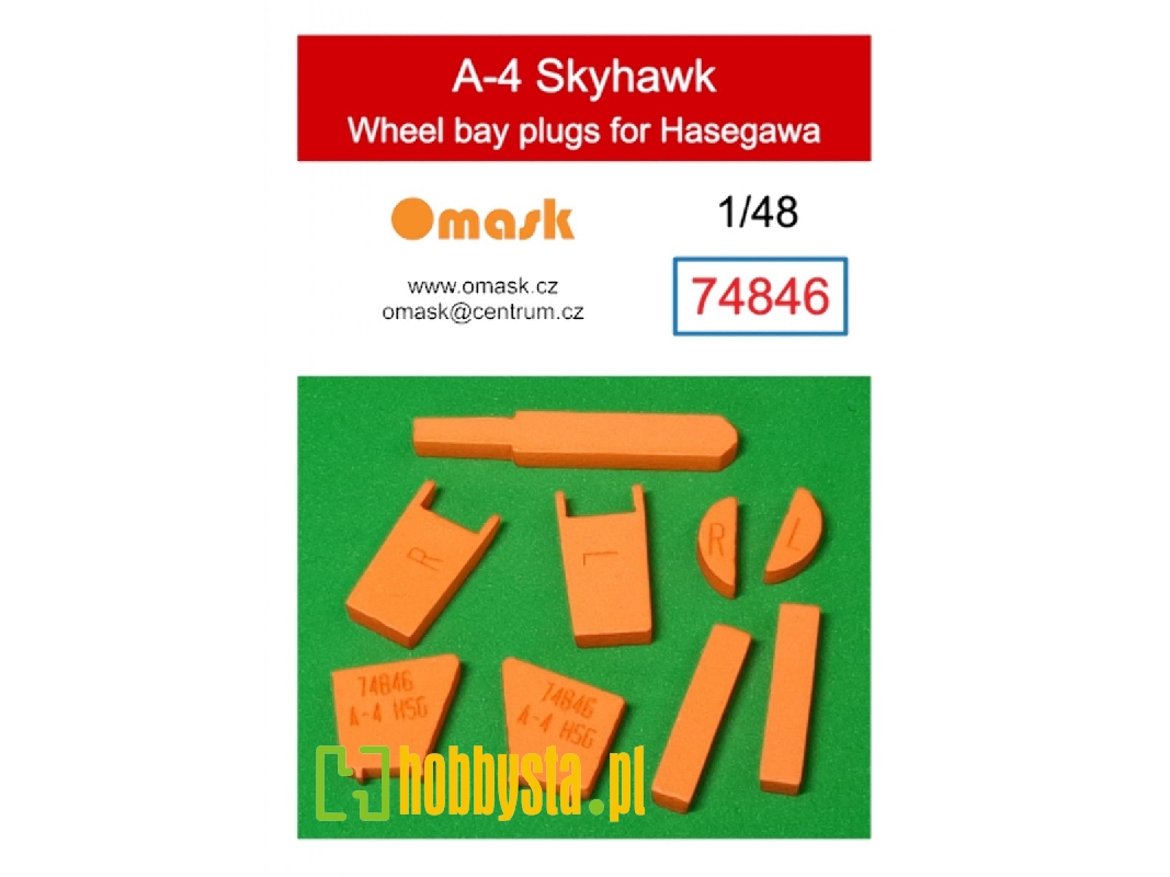 A-4 Skyhawk Wheel Bay Plugs (For Hasegawa) - image 1 A-4 Skyhawk Wheel Bay Plugs (For Hasegawa) - image 1