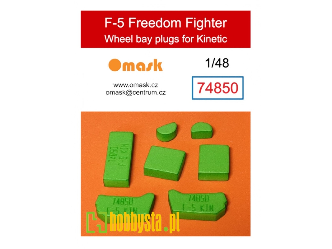 F-5 Freedom Fighter Wheel Bay Plugs (For Kinetic) - image 1