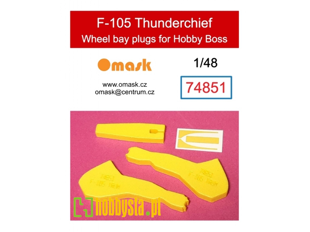 F-105 Thunderchief Wheel Bay Plugs (For Hobby Boss 80332, 80333) - image 1 F-105 Thunderchief Wheel Bay Plugs (For Hobby Boss 80332, 80333) - image 1