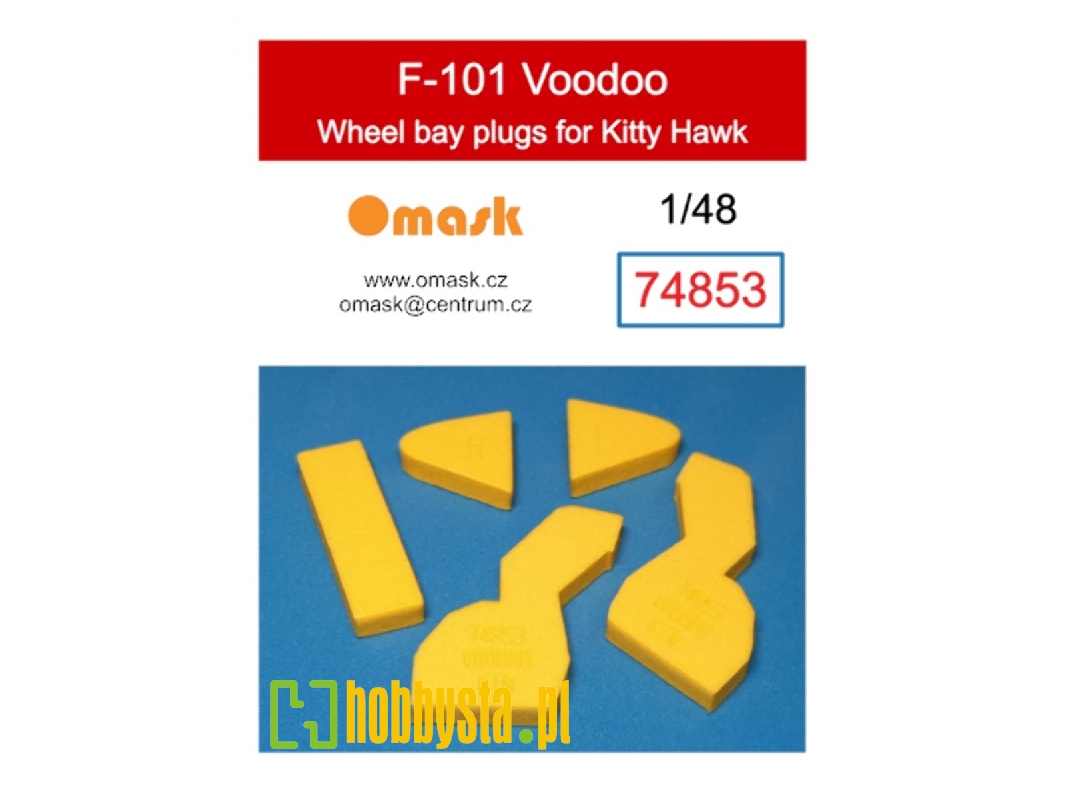 F-101 Voodoo Wheel Bay Plugs (For Kitty Hawk 80114, 80115, 80116) - image 1 F-101 Voodoo Wheel Bay Plugs (For Kitty Hawk 80114, 80115, 80116) - image 1