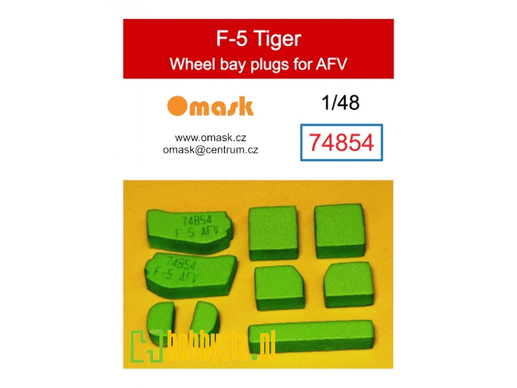F-5 Tiger Wheel Bay Plugs (For Afv) - image 1 F-5 Tiger Wheel Bay Plugs (For Afv) - image 1
