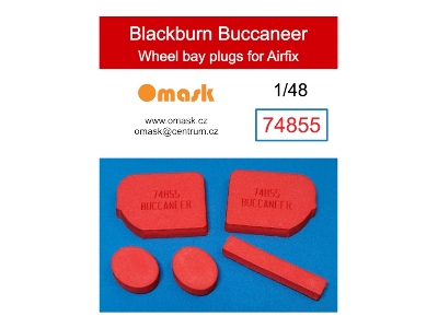 Blackburn Buccaneer Wheel Bay Plugs (For Airfix) - image 1